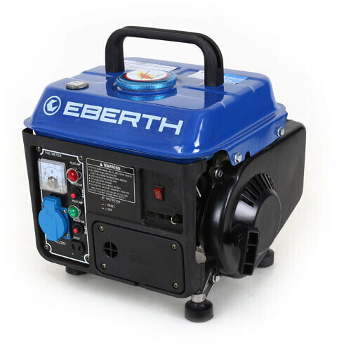 Bild von EBERTH 750 Watt Notstromaggregat Stromerzeuger mit 2 PS Benzinmotor