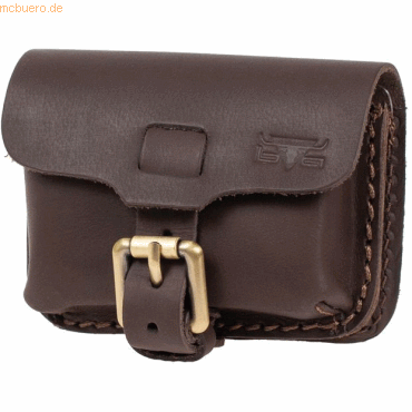 Bild von Mika, Bauchtasche, Gürteltasche S Querformat Belt pouch dunkelbraun matt/dark brown matt, Braun