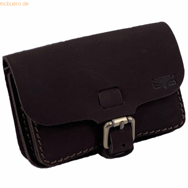 Bild von Mika, Bauchtasche, Gürteltasche M Querformat Belt pouch dunkelbraun matt/dark brown matt, Braun