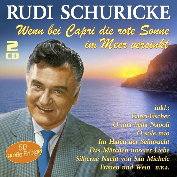 Bild von Wenn bei Capri die rote Sonne im Meer versinkt