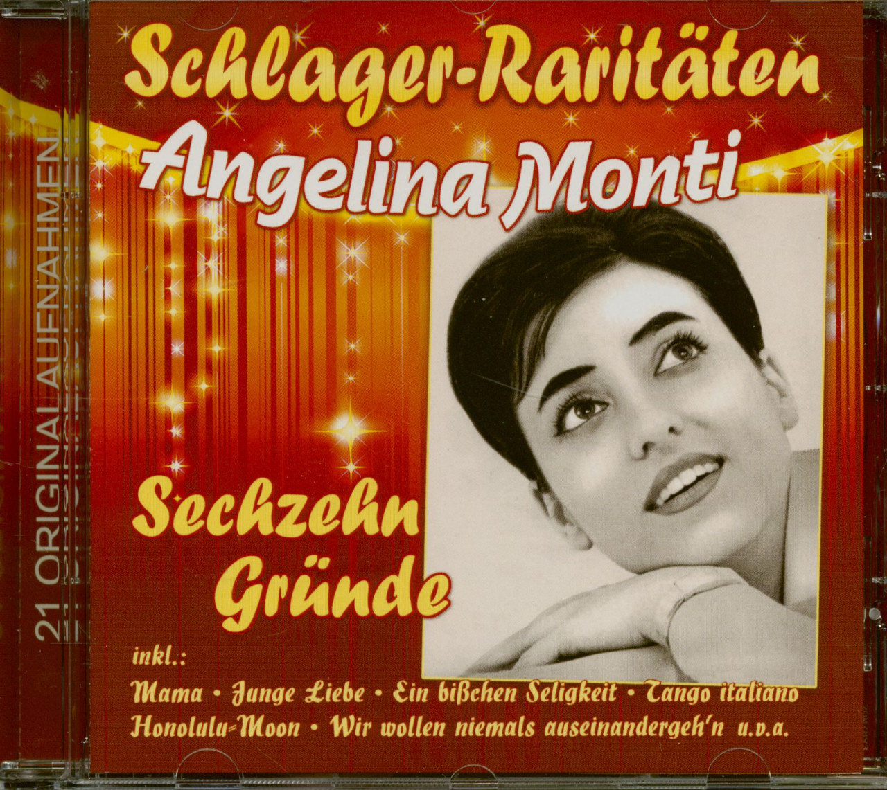 Bild von Angelina Monti - Sechzehn Gründe - Schlager Raritäten (CD)
