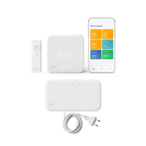 Bild von tado° Smart Thermostat (Funk) - Starter-Kit V3+ - weiss