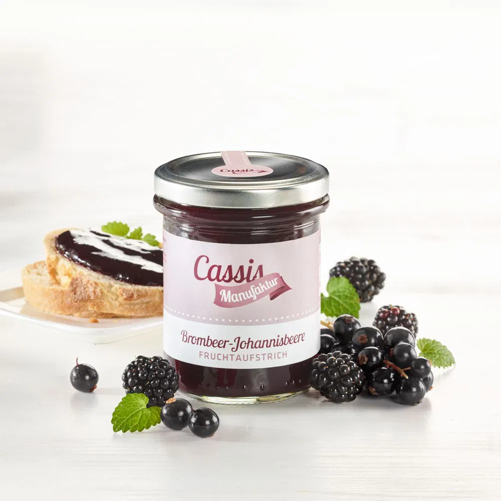 Bild von Fruchtaufstrich Brombeer-Johannisbeere