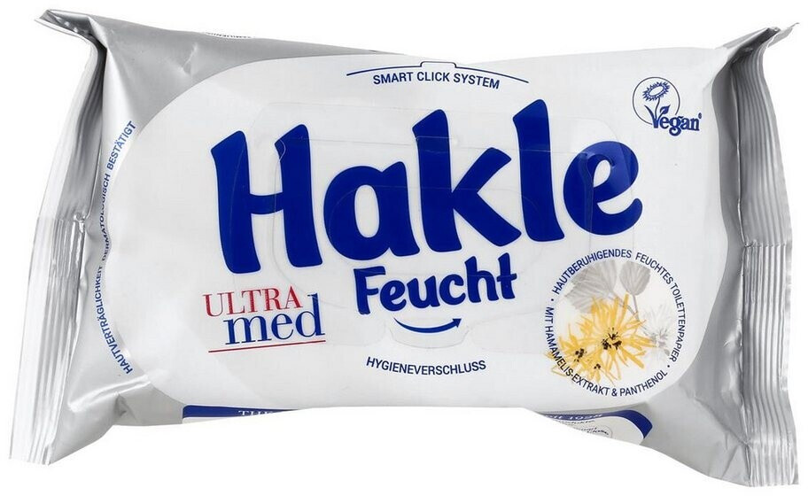 Bild von HAKLE feuchtes Toilettenpapier Hakle Feucht Ultra med 42 Blatt - Mit Hamamelis & Panthenol (1er Pack)