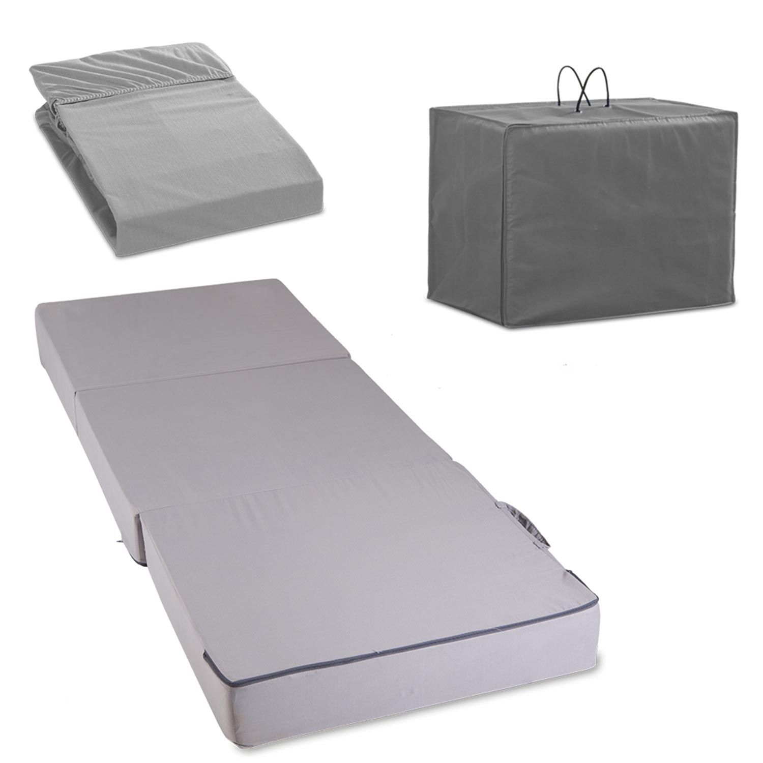 Bild von Spar-Set Klappmatratze, Gästematratze, Faltmatratze, extra dick (15cm)