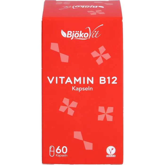 Bild von Vitamin B12 Vegan 1000 µg 60 Kapseln - Bei Vitamin B 12 Mangel