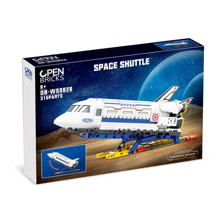 Bild von Open Bricks OpenBricks Space Shuttle Konstruktions-Spielset