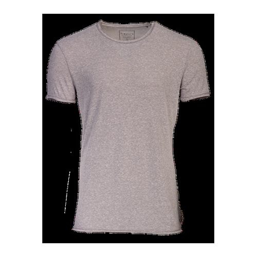 Bild von Hochwertiges Rundhals T-Shirt für Herren in Grau