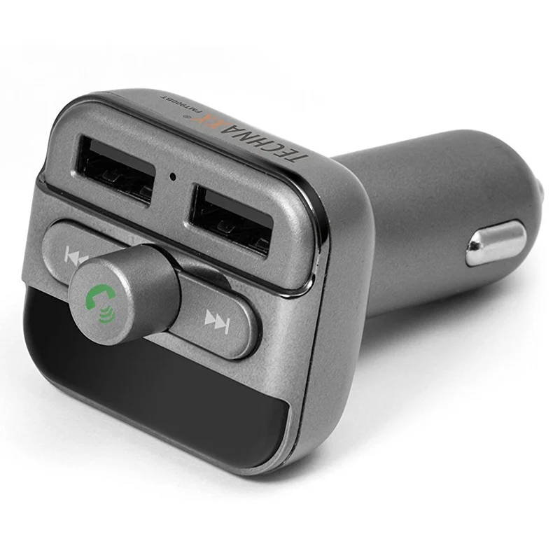 Bild von Technaxx FMT-900BT Bluetooth FM-Transmitter KFZ-Transmitter, inkl. Freisprechfunktion, Integrierter MP3-Player