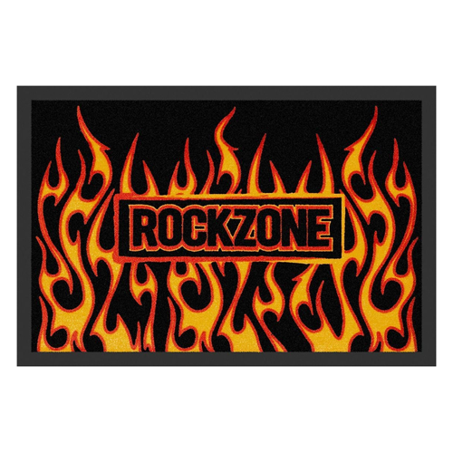 Bild von Rockbites Fußmatte "RocKzone" – Mehrfarbig, Nr.153 im Produkt-Check
