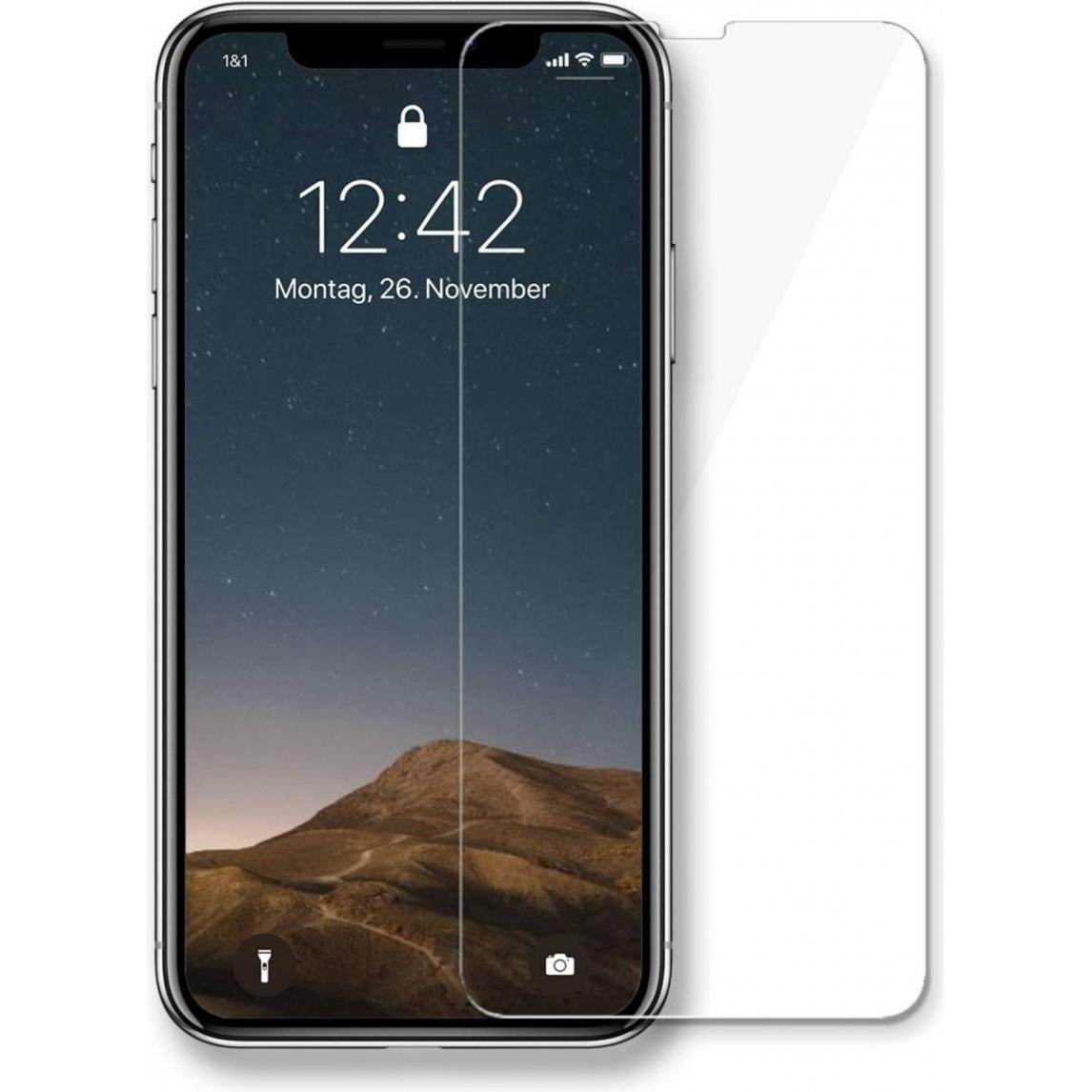 Bild von Woodcessories Premium Glass 2.5D (1 Stück, Apple iPhone XS Max), Smartphone Schutzfolie, Transparent
