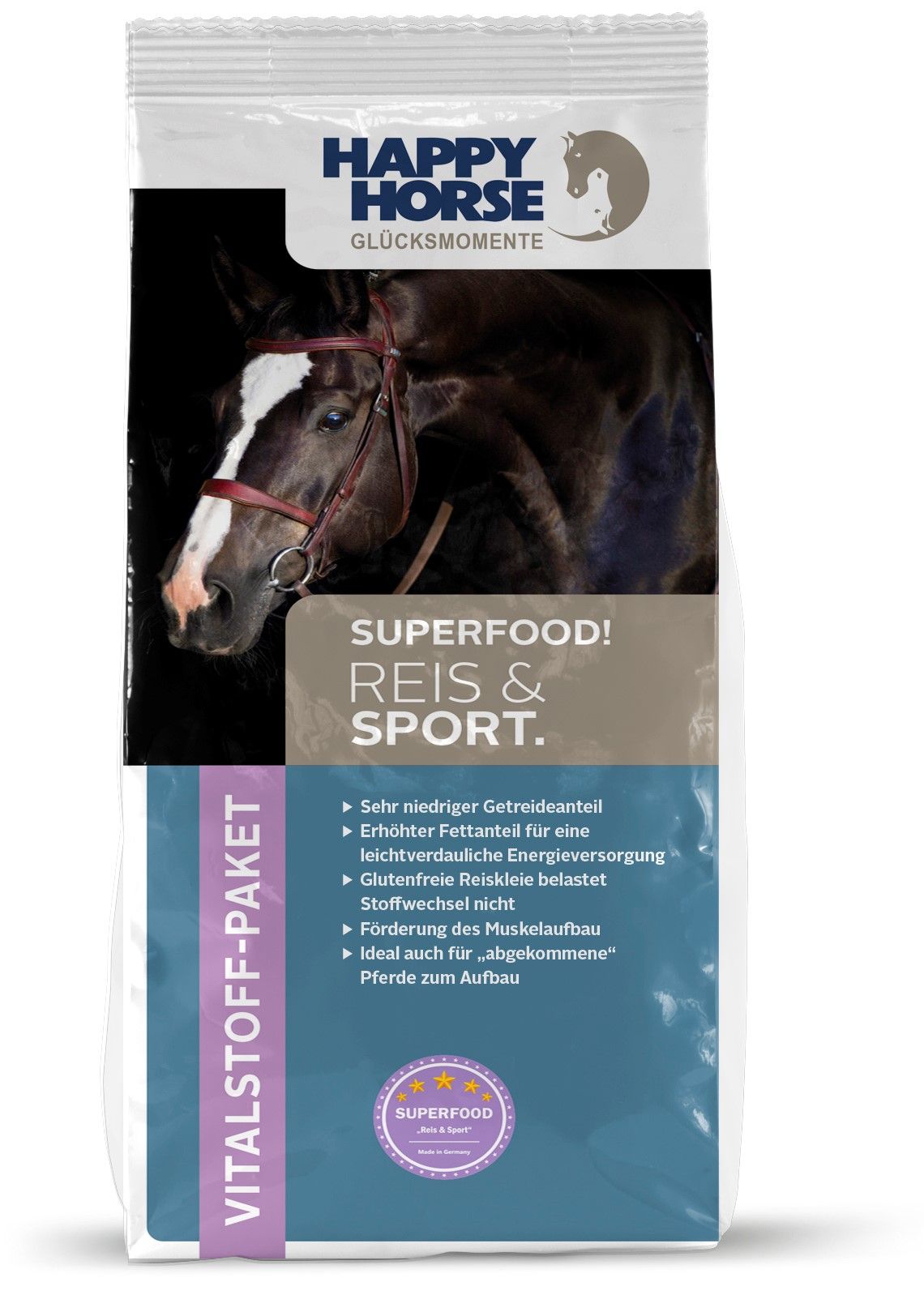 Bild von Happy Horse Reis & Sport Pferdefutter