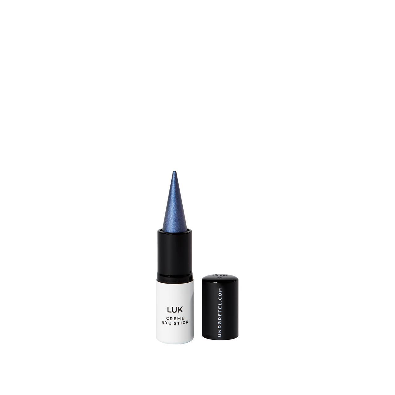 Bild von UND GRETEL Naturkosmetik LUK Cream Eye Stick – Shimmer Eye Shadow Stick – Pflegend, hochpigmentiert, nat¸rlich und zertifiziert - Farbe Sapphire 02
