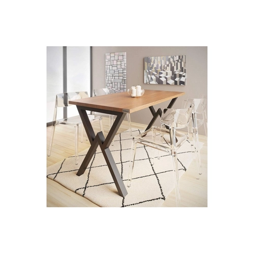 Bild von Tischgestell Metall 2er Set in Schwarz