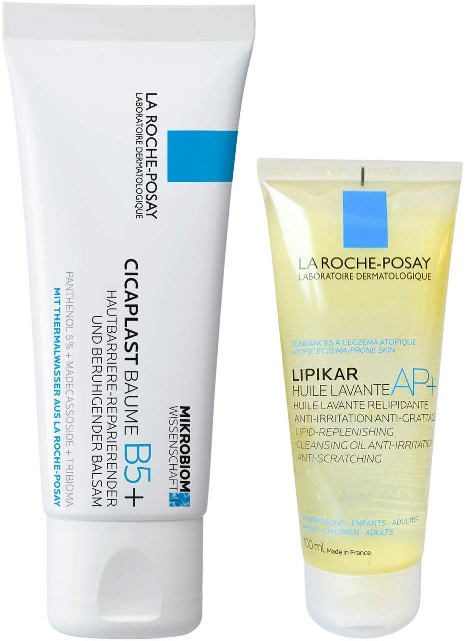 Bild von La Roche Posay Cicaplast Baume B5+ 40 ml Balsam + gratis Lipikar Huile Lavant 100 ml - Bei trockener Haut
