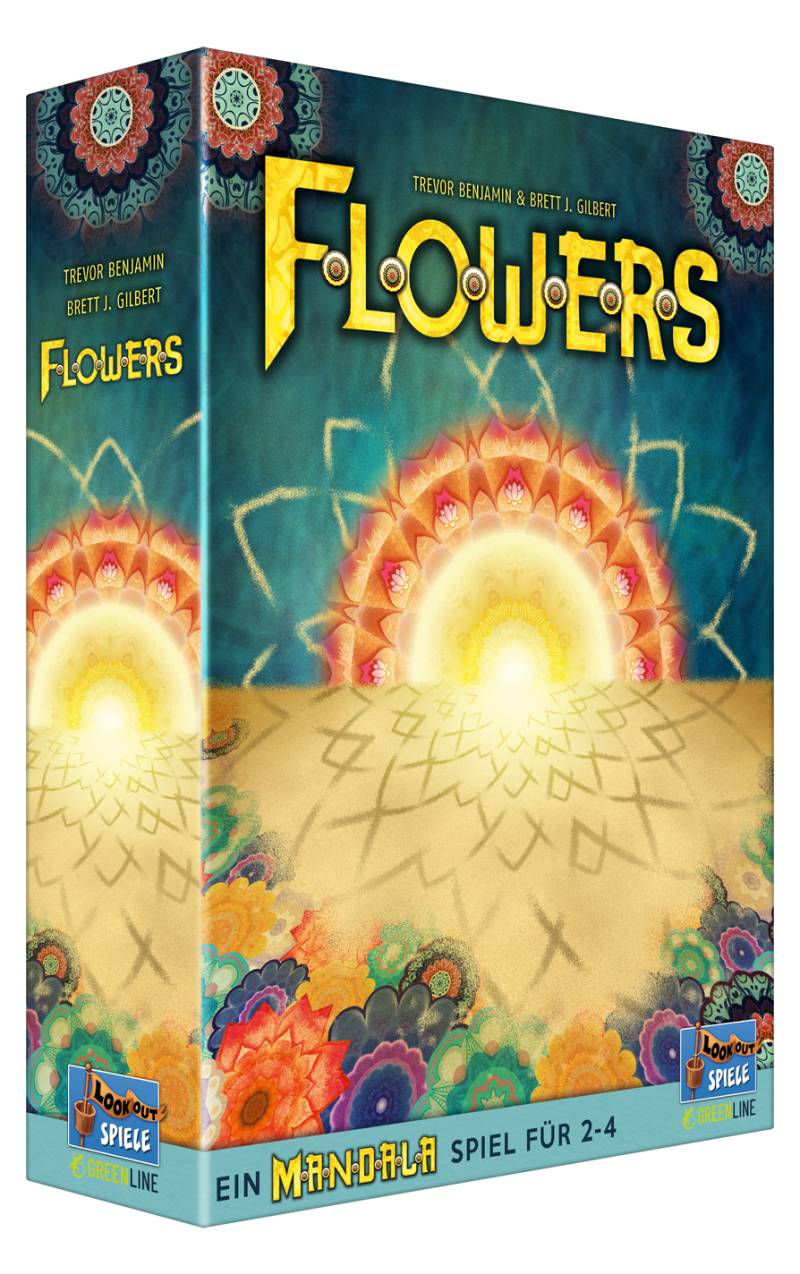Bild von Asmodee Spiel Flowers: Ein Mandala Spiel