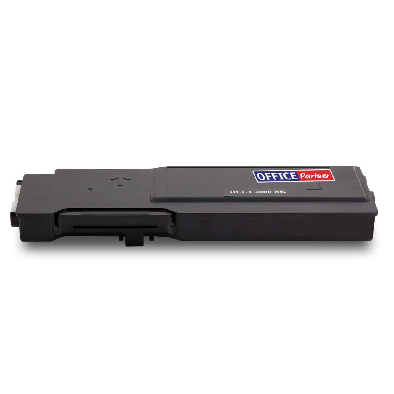 Bild von OFFICE-Partner Tonerkartusche Alternative zu Dell C2660 BK - schwarz