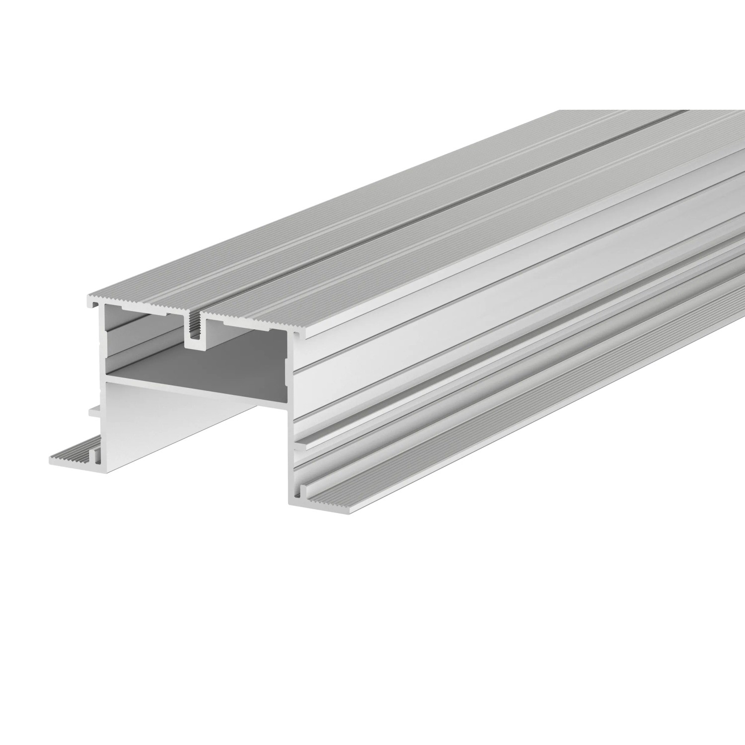 Bild von Terrassenprofil Aluecofix Pro 74 mm x 53 mm x 4000 mm