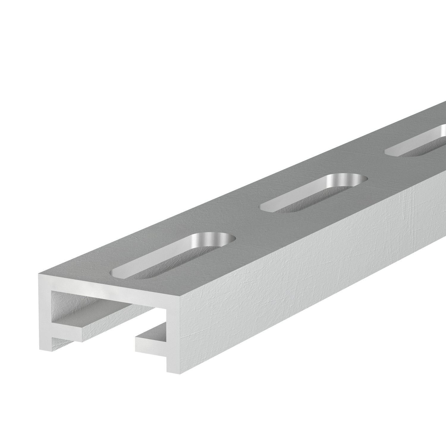 Bild von Solar U-Profil 32 mm x 16 mm x 4.000 mm für Geländerbefestigung