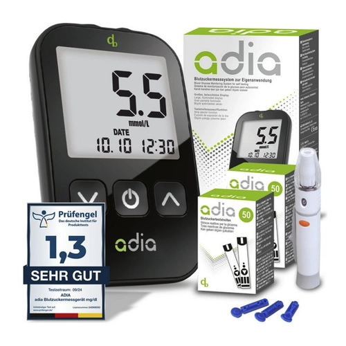 Bild von Blutzuckermessgerät von ADIA – Präzision für Diabetiker