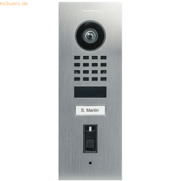 Bild von DoorBird DoorBird IP Video Türst. D1101FV Fingerpr. Edels. V4A, Unterp