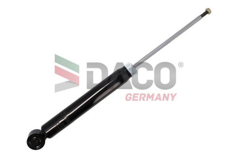 Bild von DACO Germany 564779 Stoßdämpfer Federbein, Stossdämpfer Hinterachse Gasdruck Zweirohr Teleskop-Stoßdämpfer unten Auge, oben Stift VOLKSWAGEN: Golf 5