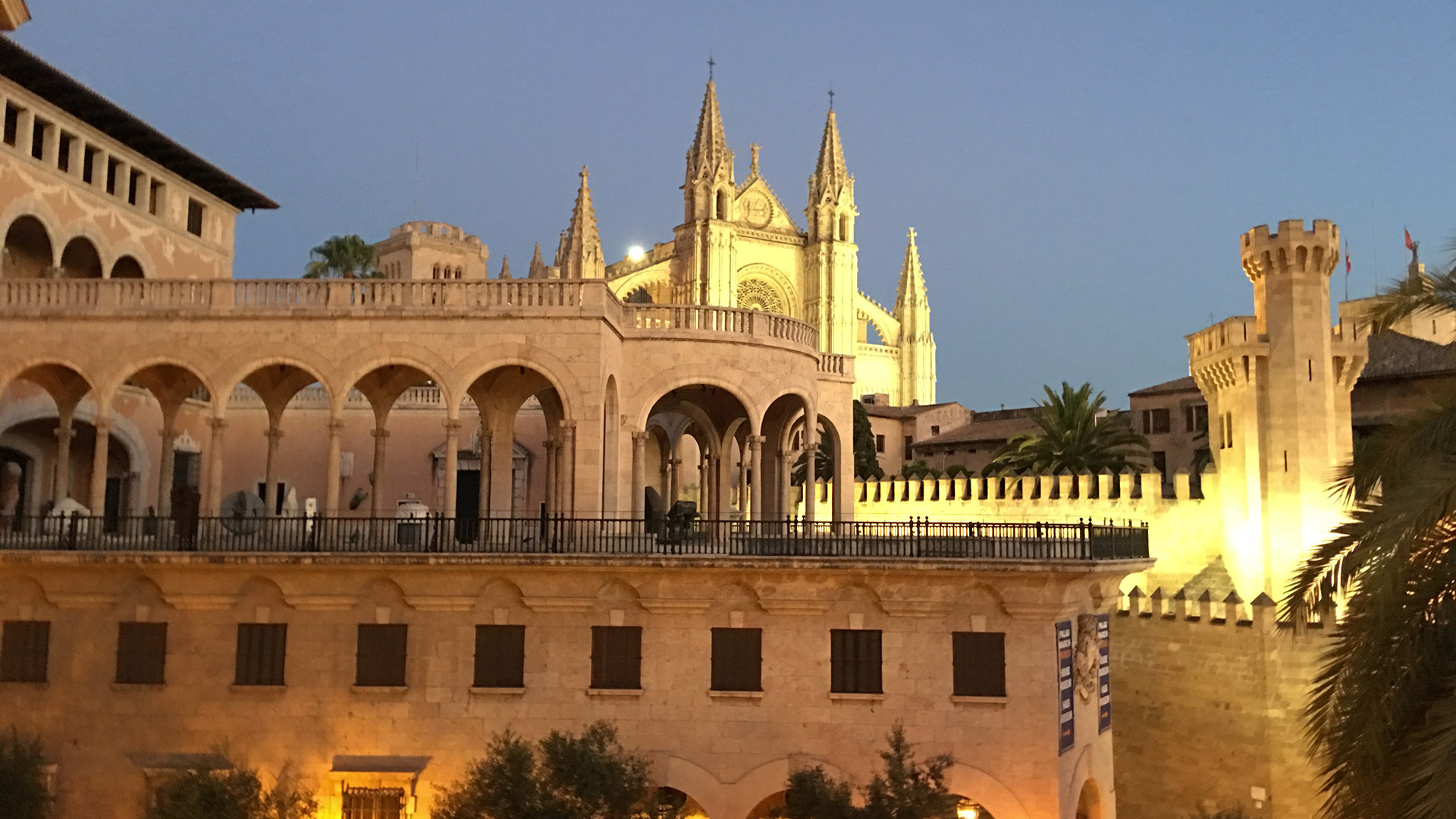 Bild von Stadtführung durch Palma de Mallorca bei Nacht für 2