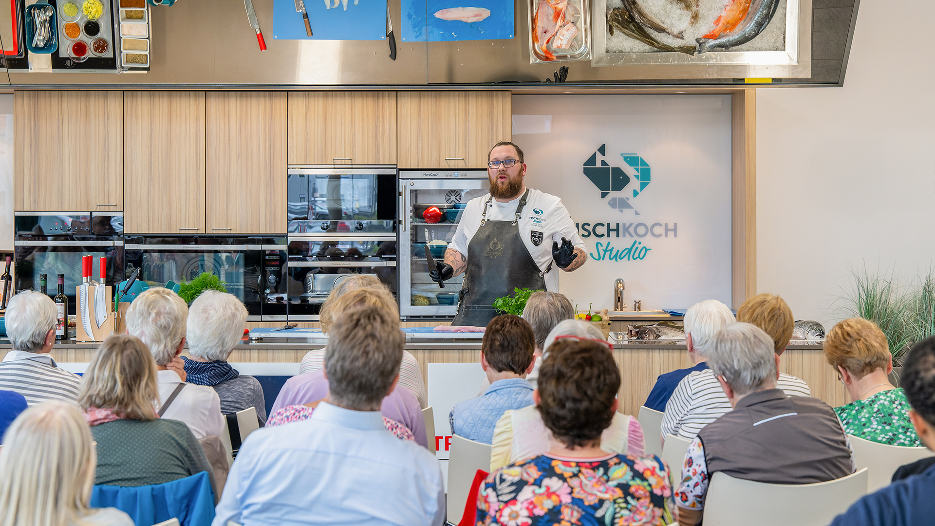 Bild von Koch-Show mit Fisch-Buffet in Bremerhaven für 2