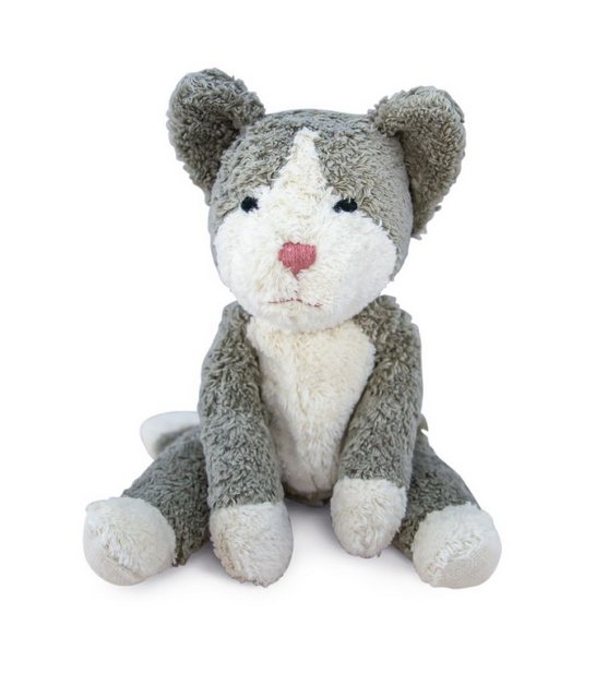 Bild von Senger Naturwelt Kuscheltier Schlenker Tierpuppe Katze, super zum Kuscheln GOTS zertifiziert