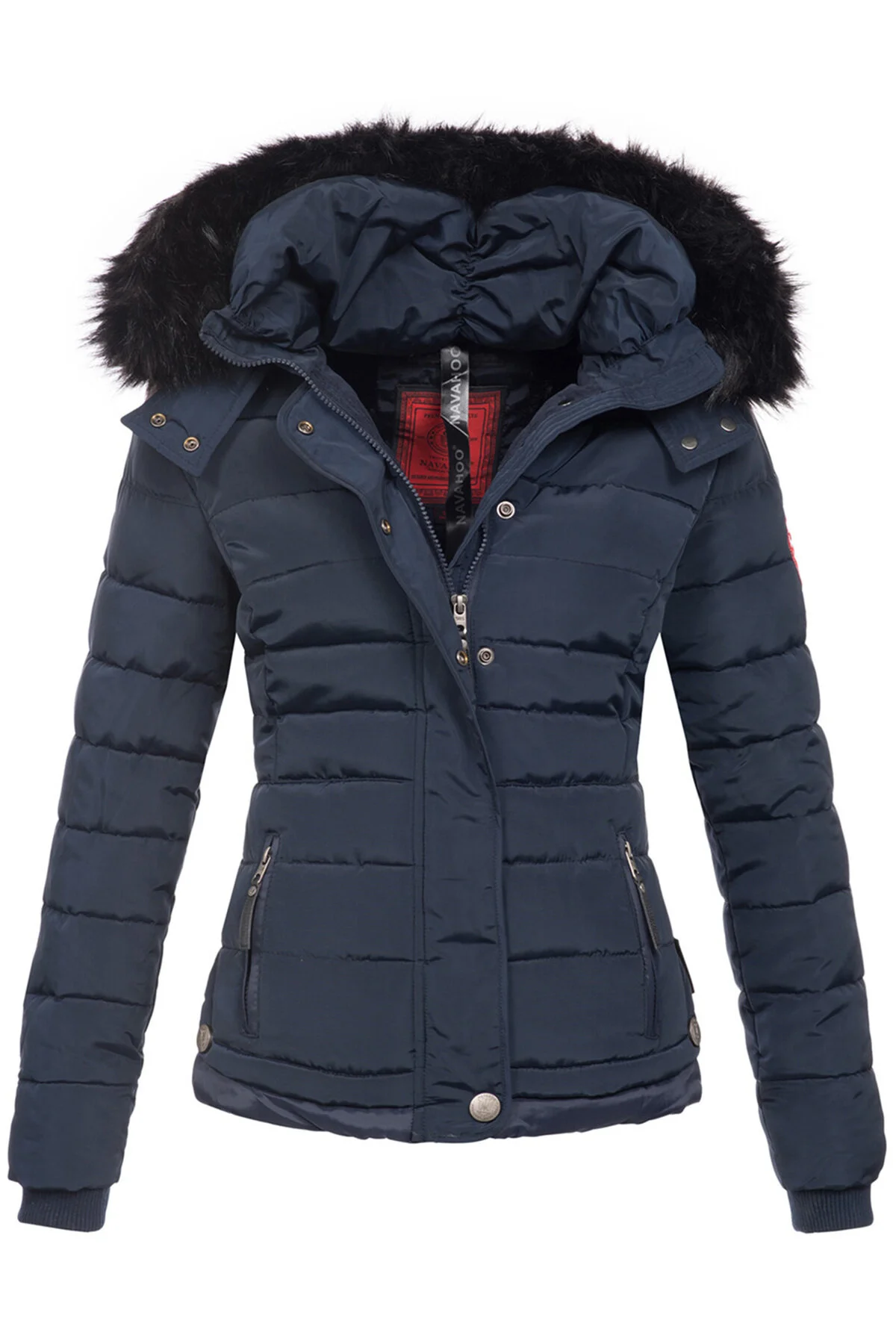 Bild von Navahoo Chloe Warme Winterjacke Parka Mantel Stepp Kurzjacke Gefüttert Neu für Damen - 36