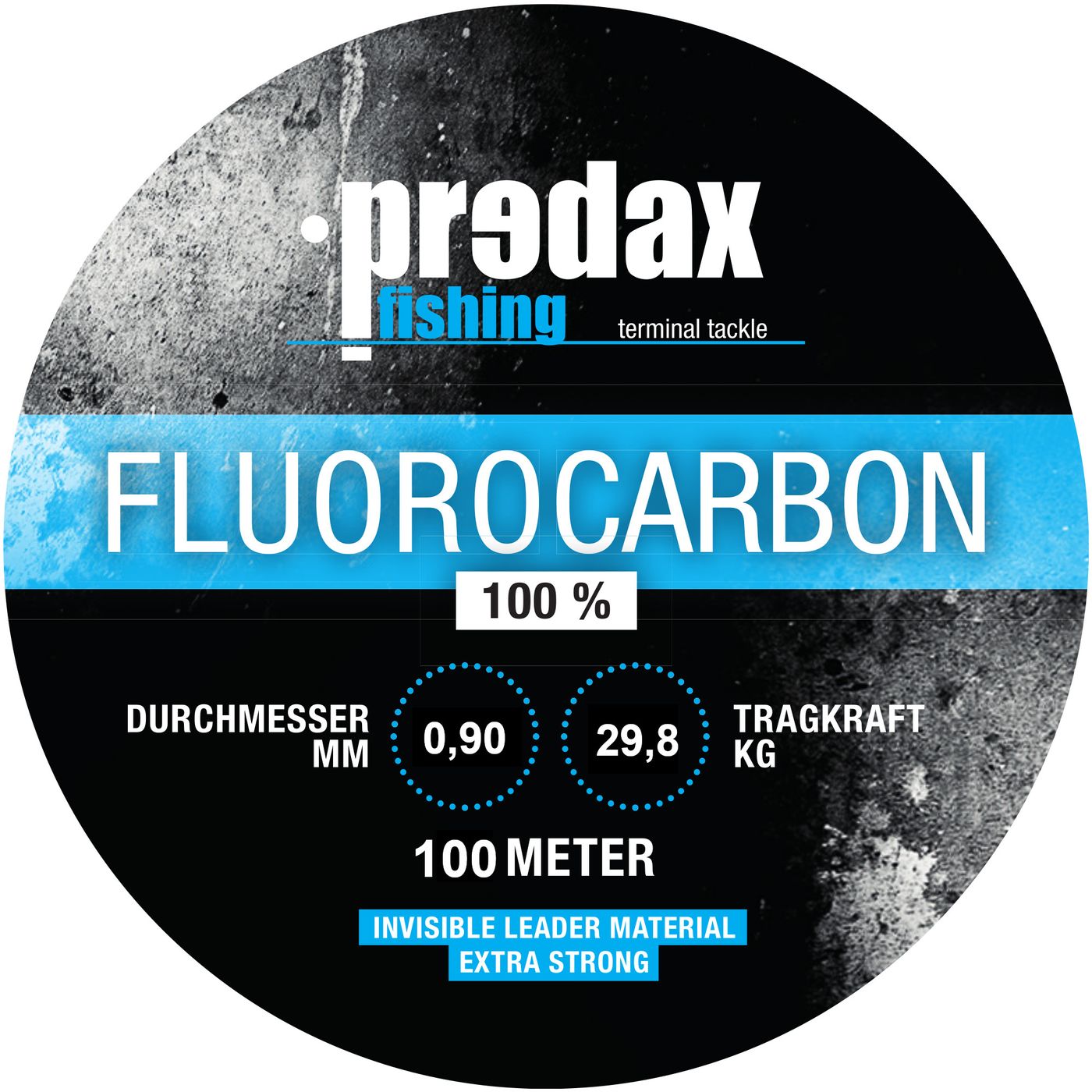 Bild von Predax Angelschnur Predax Fluorocarbon Schnur 0,90mm 29,8kg - 100m Fluorocarbonschnur, (100-St)