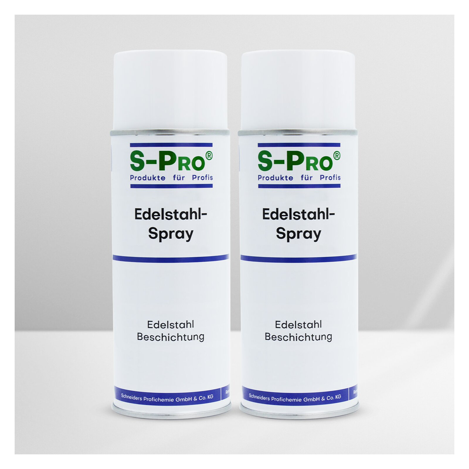Bild von S-Pro Edelstahl-Spray 2 Dosen-Set