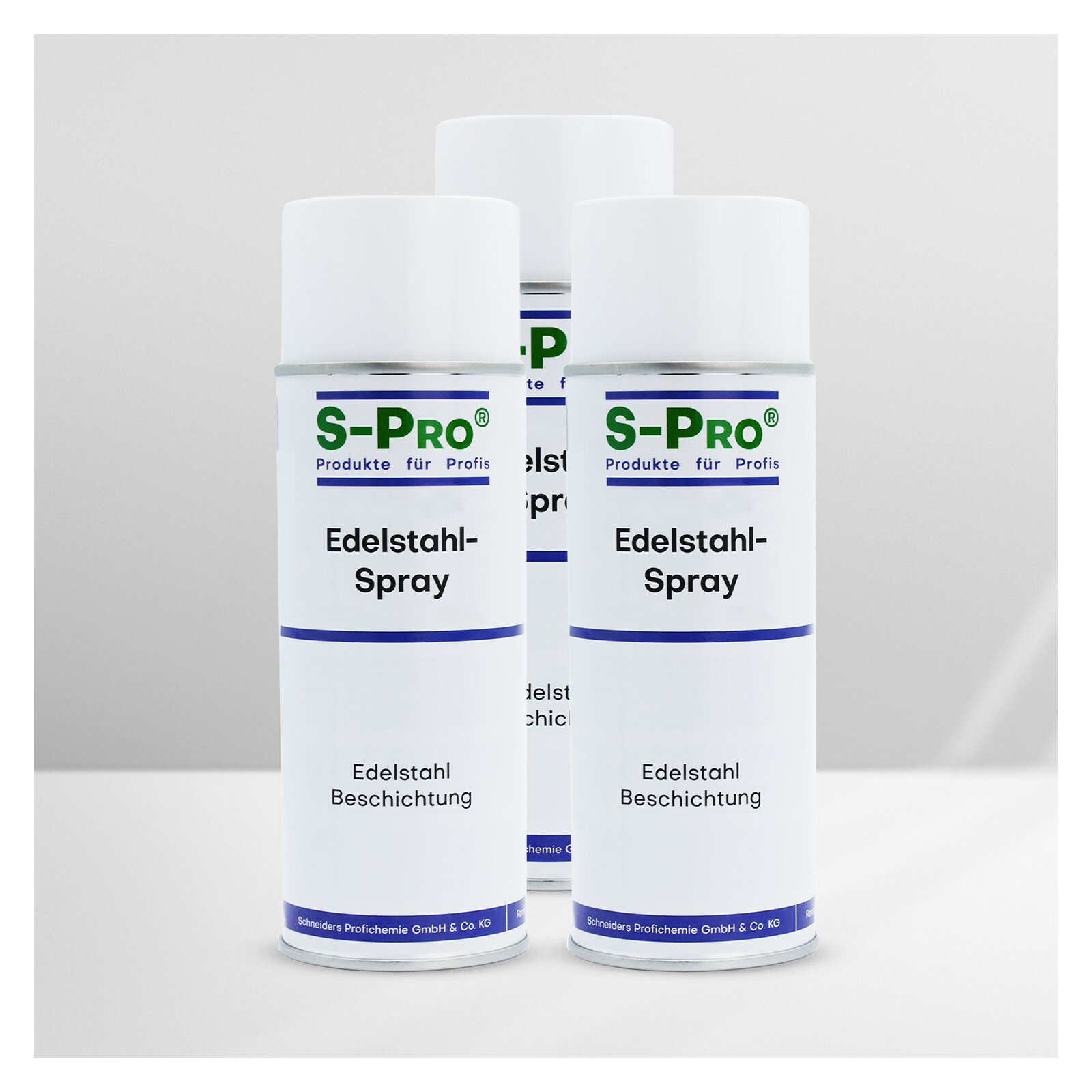 Bild von S-Pro Edelstahl-Spray 3 Dosen-Set