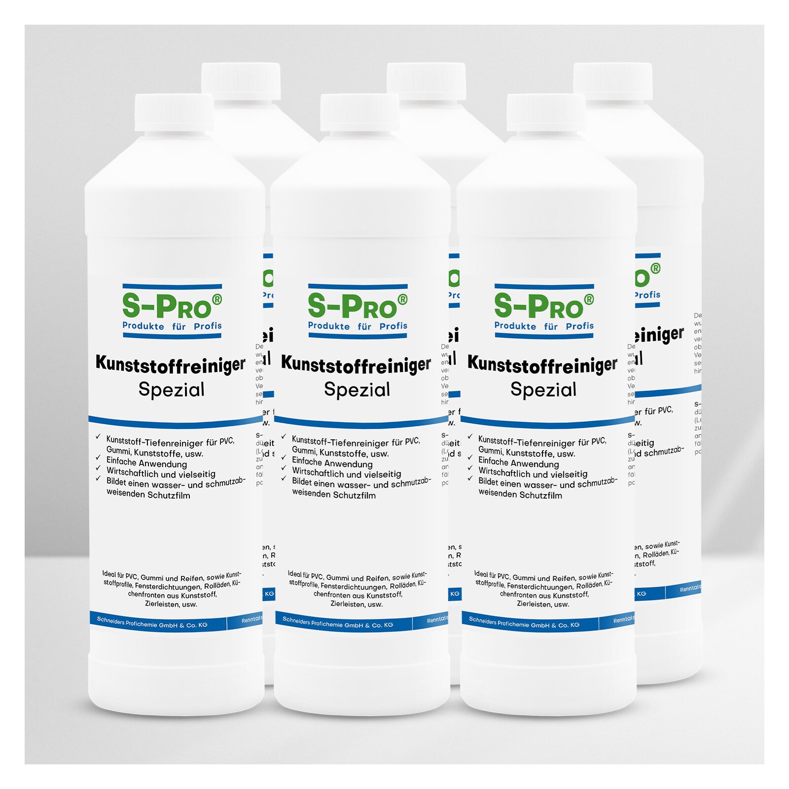 Bild von S-Pro® Kunststoffreiniger Spezial 6x 1Liter Karton