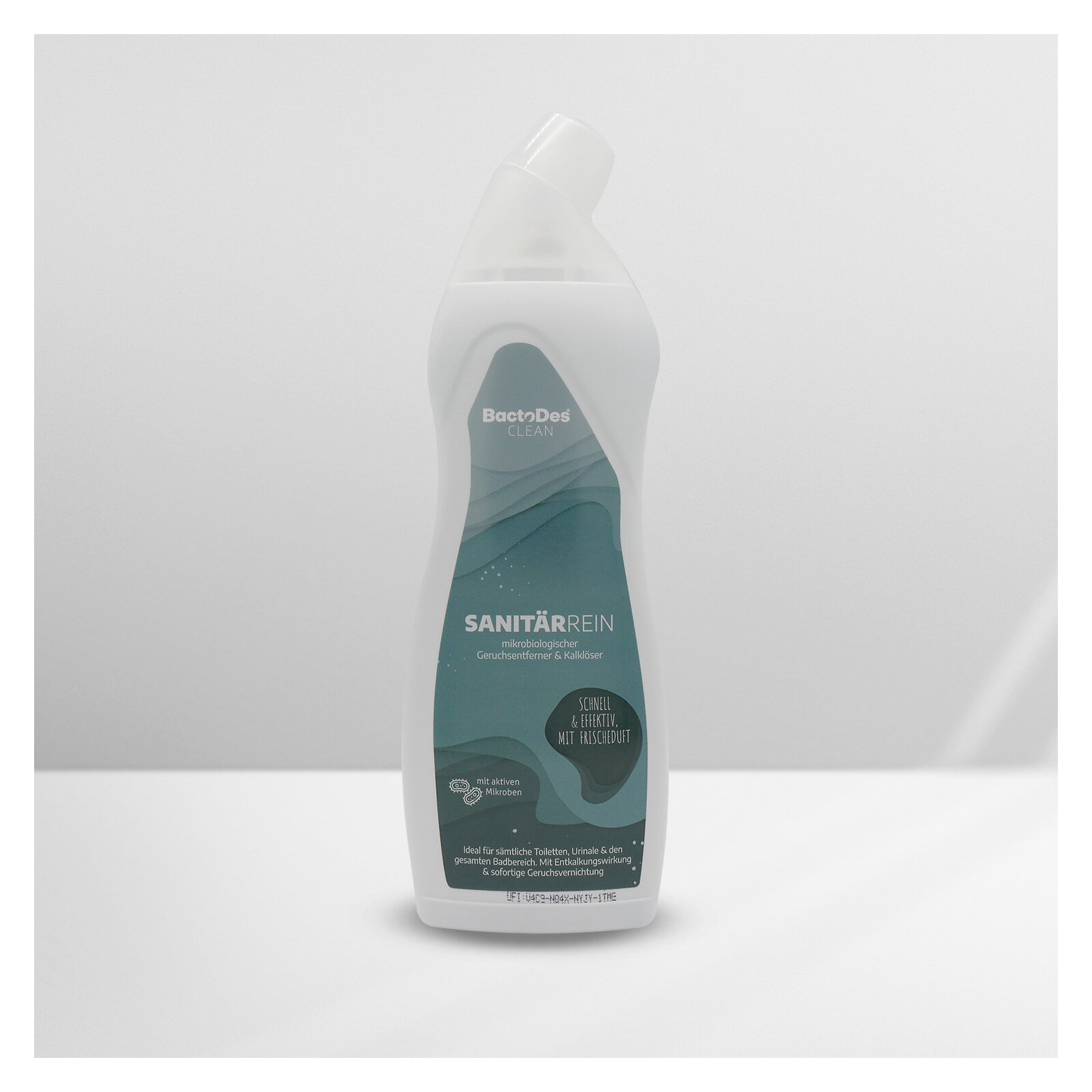 Bild von BactoDes® SanitärRein - Mikrobiologischer Sanitärreiniger und Geruchsentferner 750ml Flasche 6 Flaschen