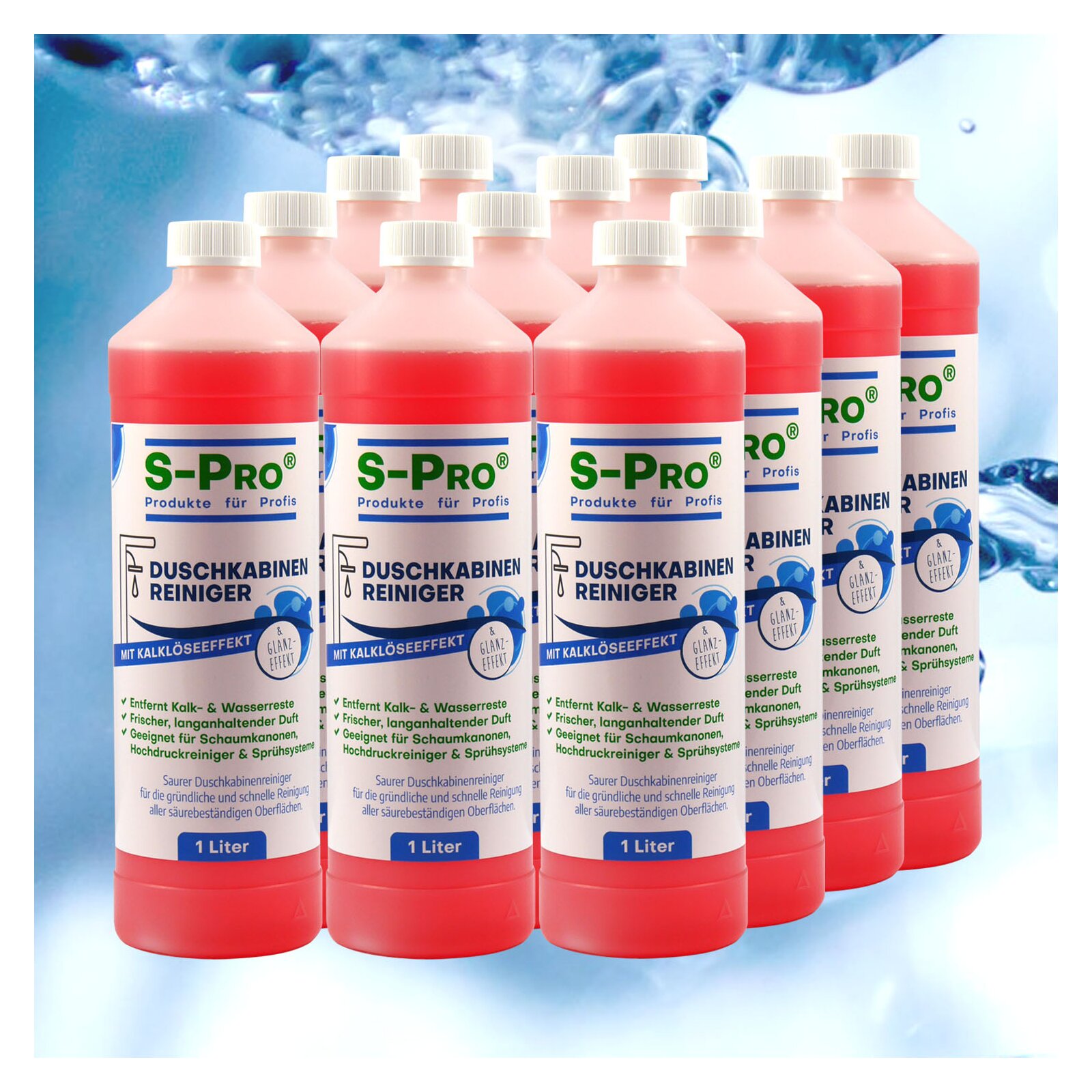Bild von S-Pro® Duschkabinenreiniger 12 x 1Liter