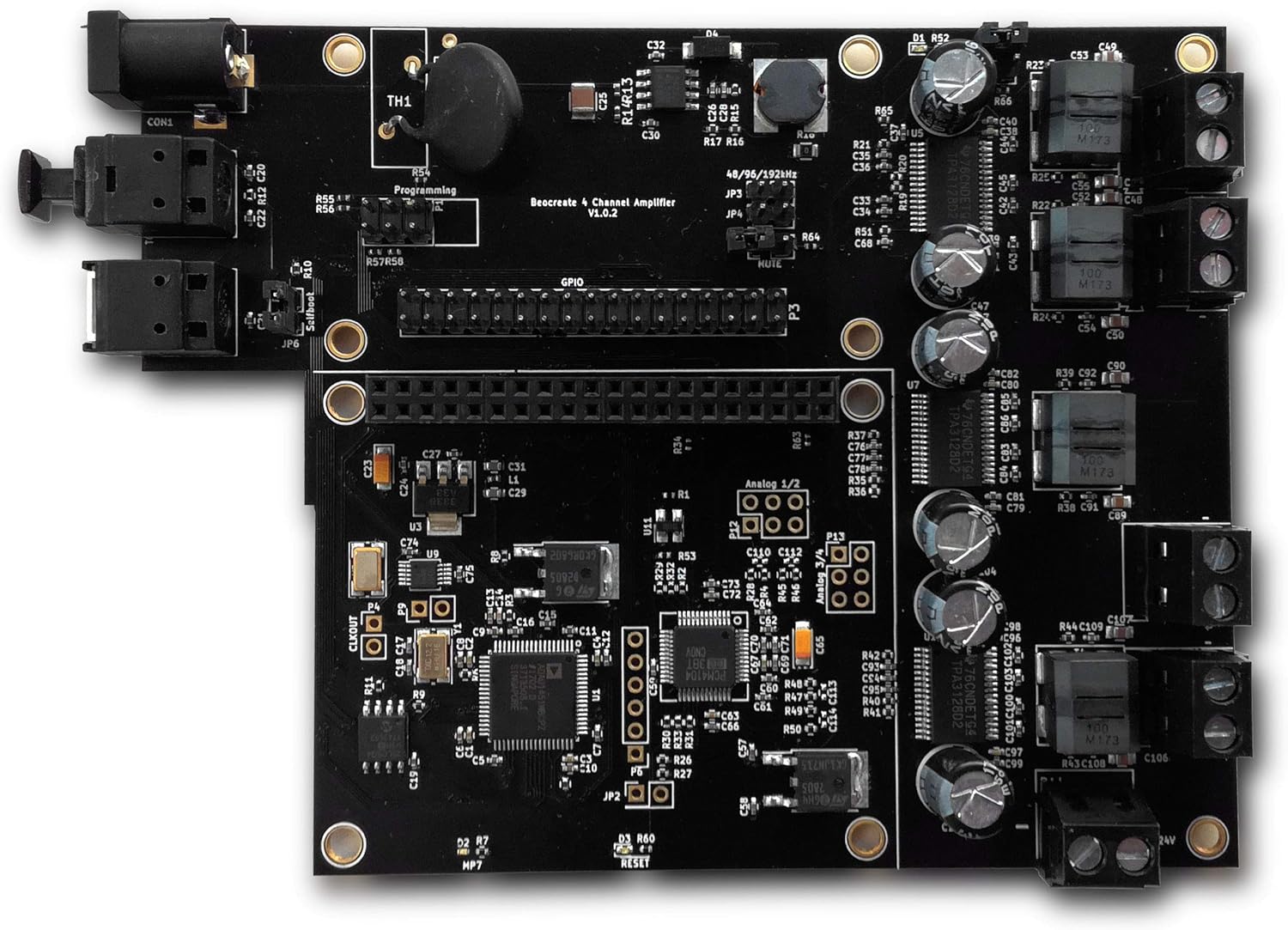 Bild von RPI HB BEOCREATE - Raspberry Pi Shield - Beocreate 4 Channel Amplifier