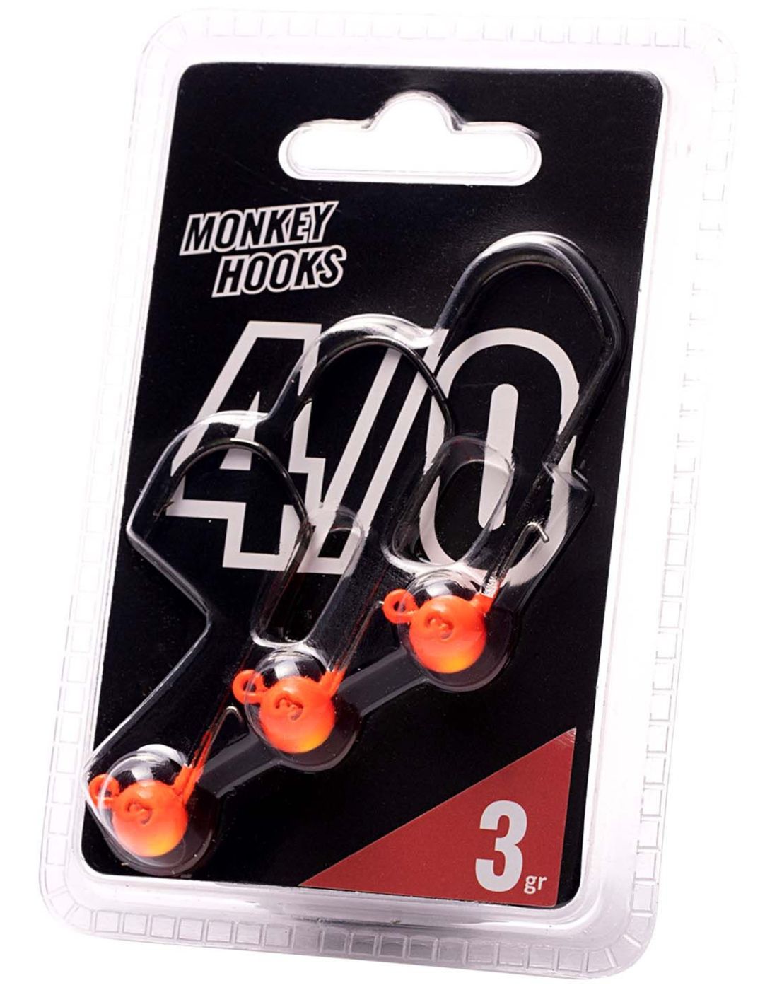 Bild von Monkey Lures Hook - 3 Jigköpfe