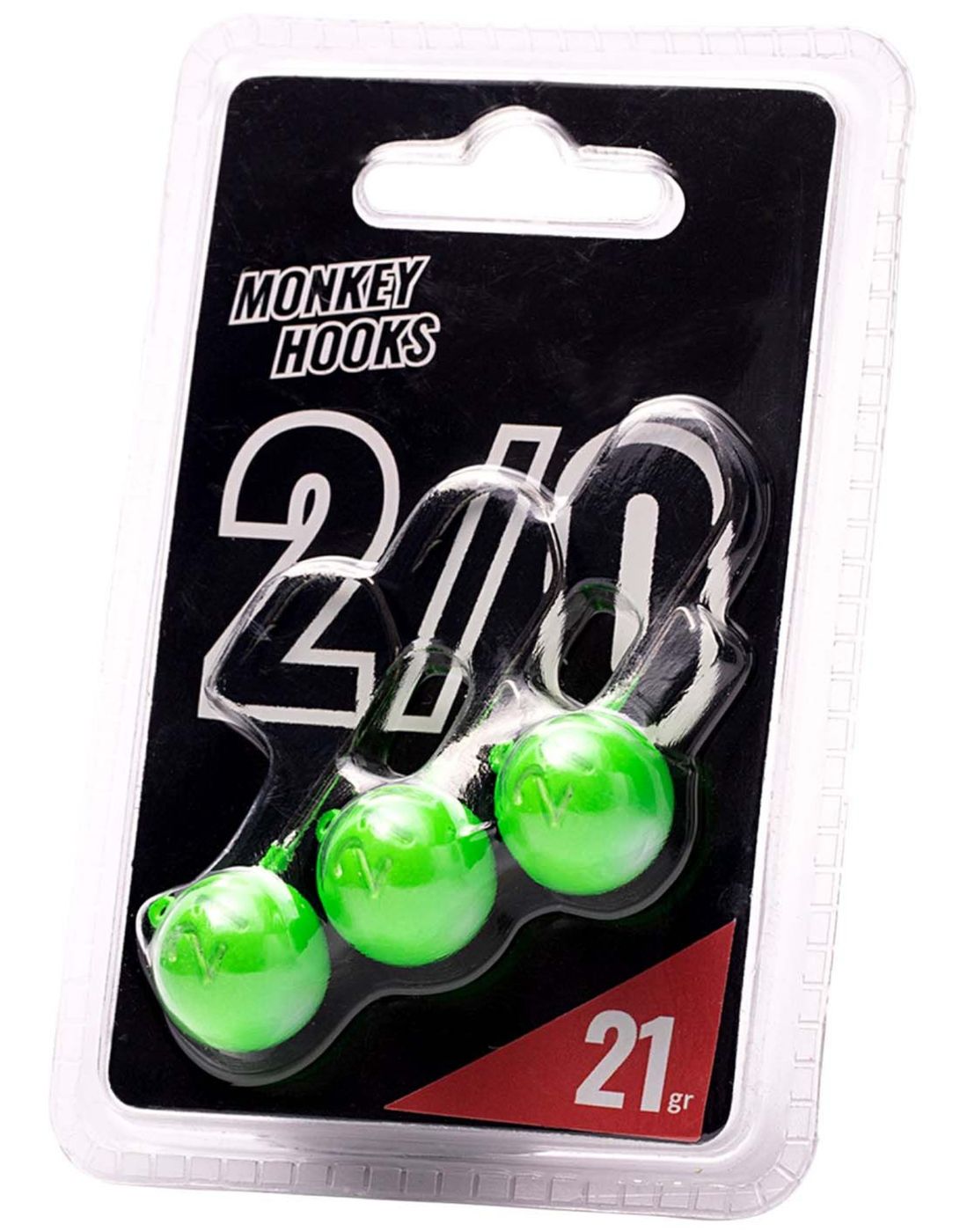 Bild von Monkey Lures Hook - 3 Jigköpfe
