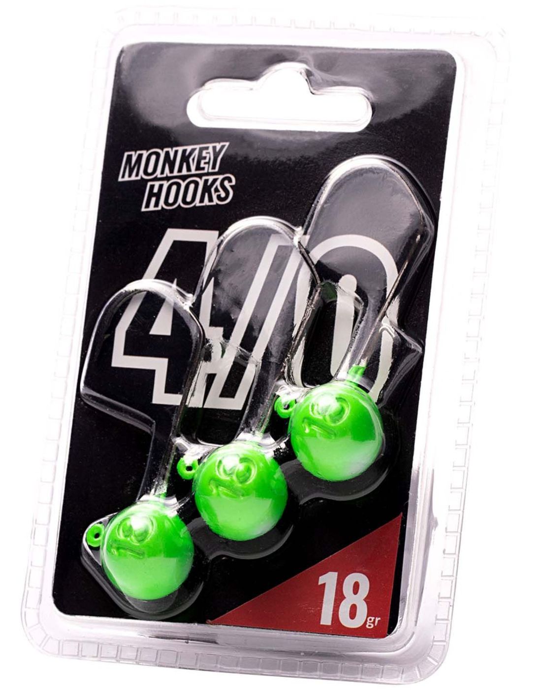 Bild von Monkey Lures Hook - 3 Jigköpfe
