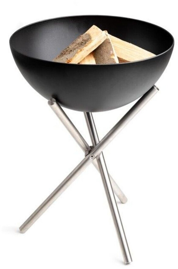 Bild von Höfats Bowl mit Dreibein schwarz Stahl Ø 57 cm, H: 75 cm