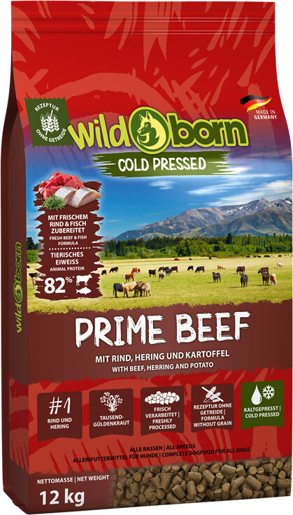Bild von Wildborn Prime Beef Hund Trockenfutter 12kg