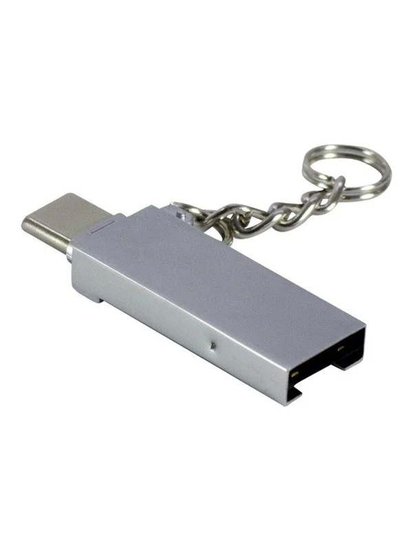 Bild von Intertech USB Type C to USB Type A (USB 2.0, USB-C), Speicherkartenlesegerät, Bronze
