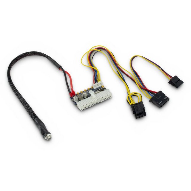 Bild von Intertech Inter-Tech Mini-ITX-Netzteil 160 W DC (160 W), PC Netzteil, Schwarz