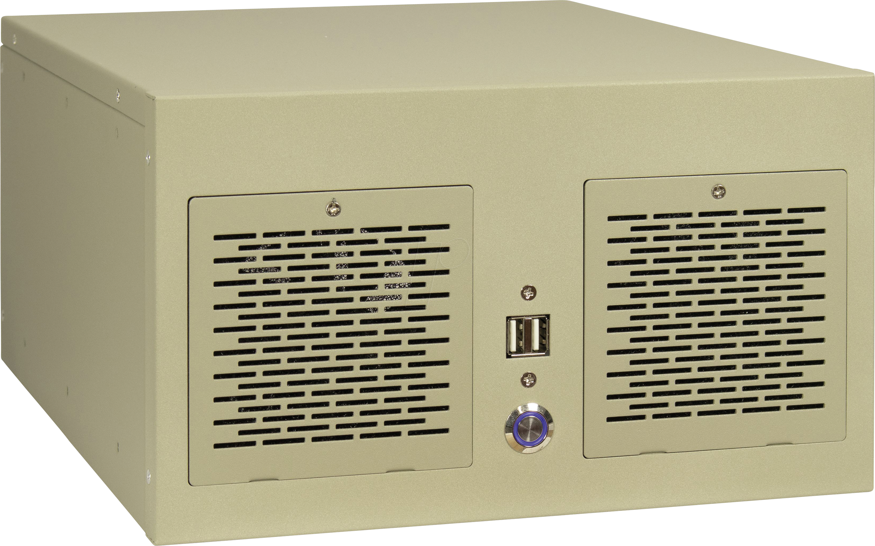 Bild von INTER-TECH IPC S34 - Gehaeuse für Mini-Serversysteme 2x USB 2.0 2x 80mm Luefter serienmaessig (88887311)