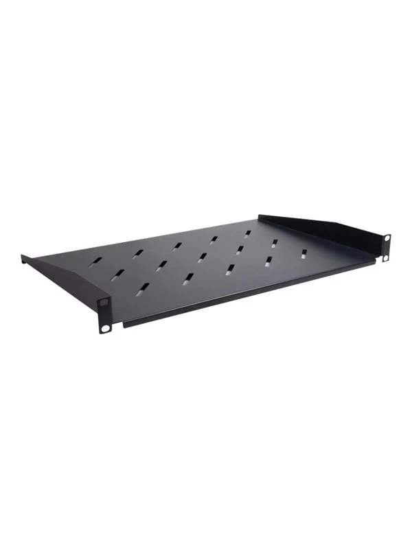 Bild von Intertech Inter-Tech 48,30cm (19") Boden SW-1U-300, 45x480x300mm, RAL 9005, Serverschrank Zubehör, Schwarz
