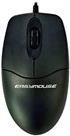 Bild von Gett GCQ EasyMouse Kunststoff-Maus mit Scrollrad IP68 wasserdicht desinfizierbar optisch USB Farbe s (Kabelgebunden), Maus, Schwarz