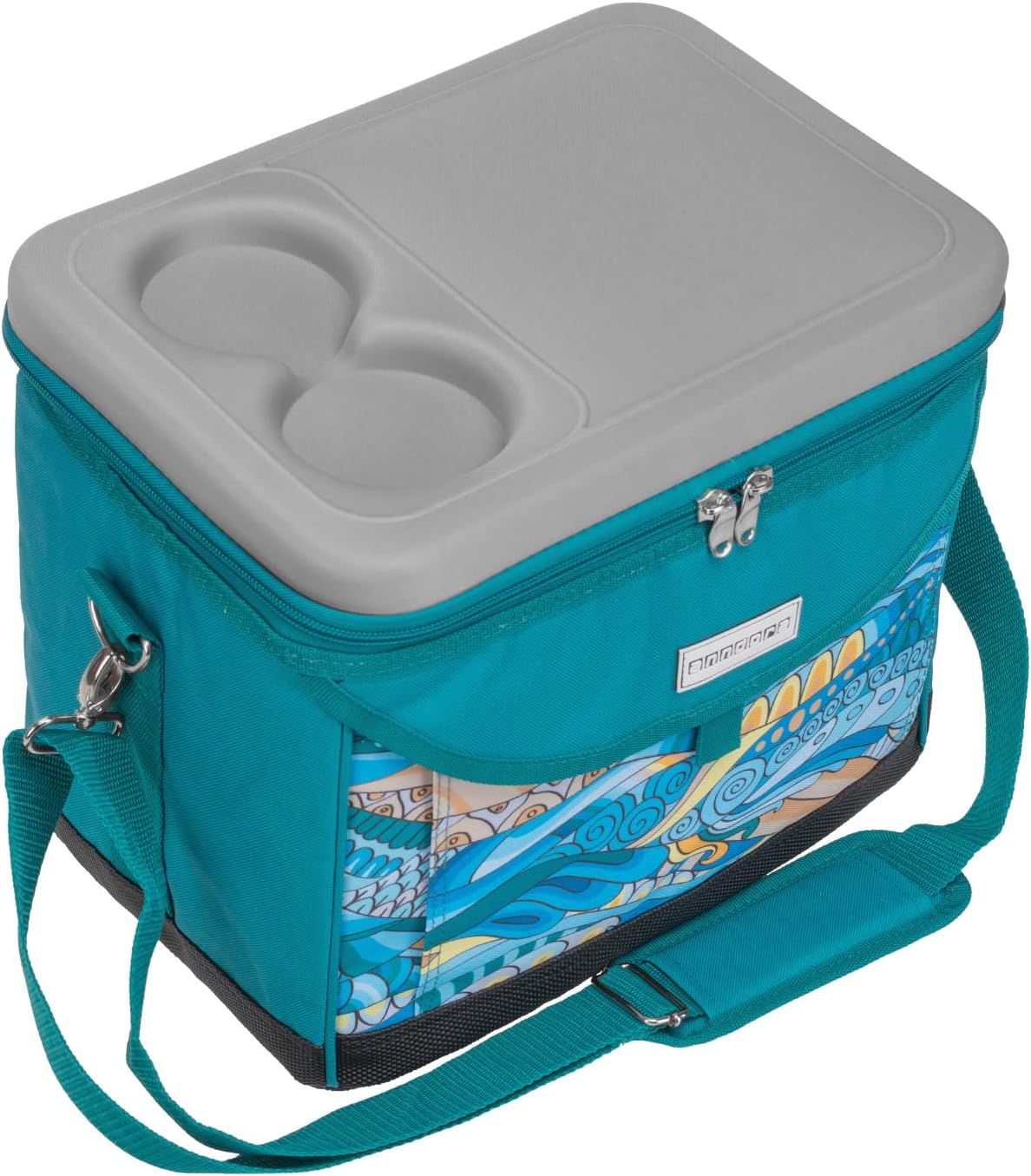 Bild von anndora Umhängetasche Kühltasche 22 Liter, abnehmbarer Tragegriff- Kühlfunktion - Deckel mit Reißverschluss