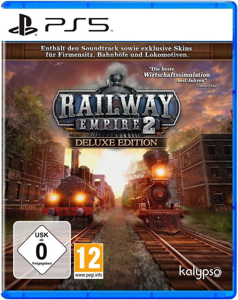 Bild von Railway Empire 2 (Deluxe Edition) - Sony PlayStation 5 - Simulator - PEGI 12