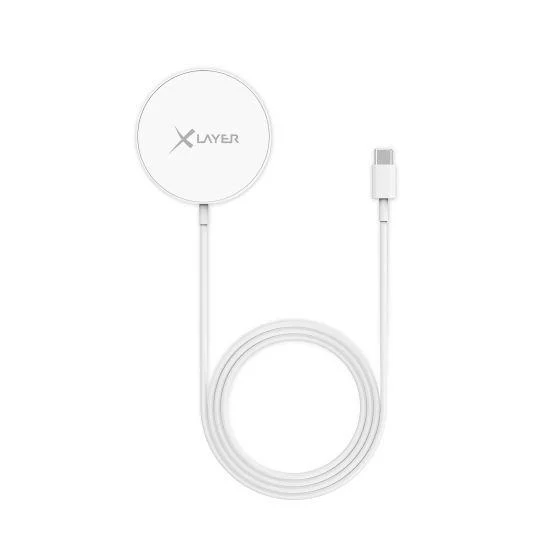 Bild von XLAYER Wireless Charing Pad Magnetic 15W Qi-Ladegerät Ladestation